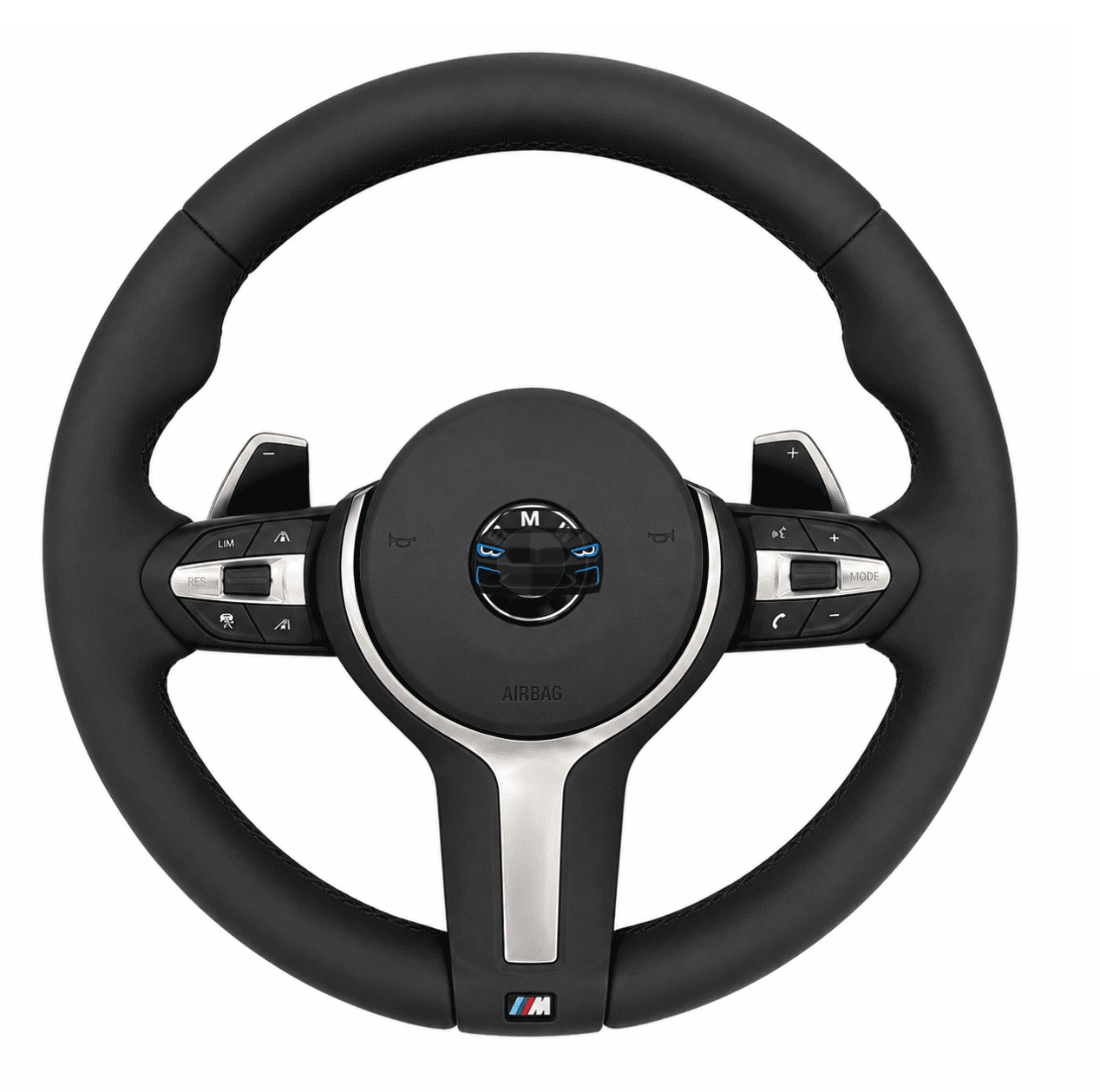 F-Series Round Steering Wheel Silver ACC+Heating Plug & Play
