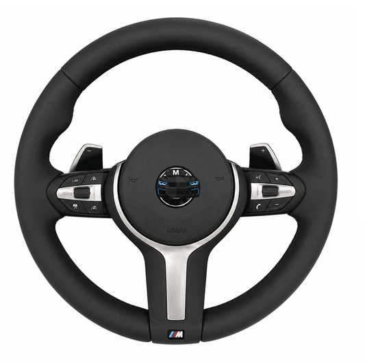 F-Series Round Steering Wheel Silver ACC+Heating Plug & Play