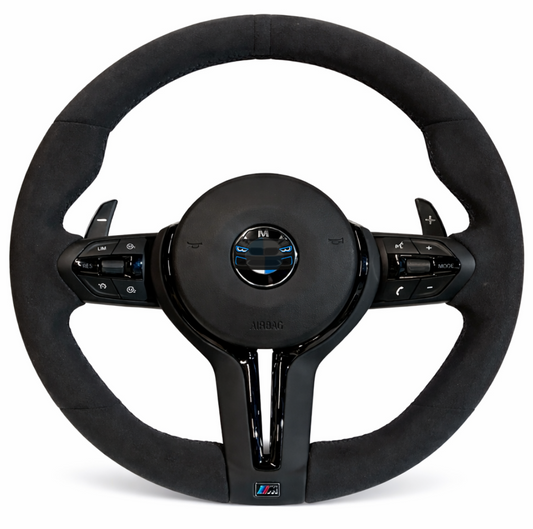 F-Series Round Steering Wheel Alcantara Plug & Play