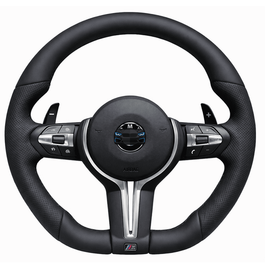 F-Series Flat Steering Wheel Silver Plug & Play