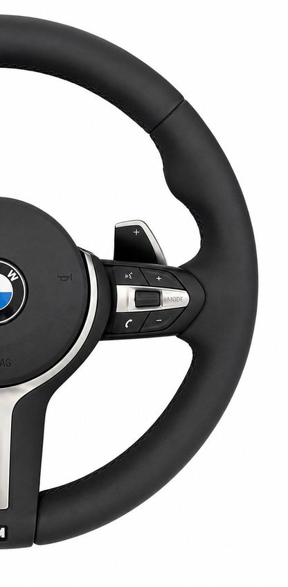 F-Series Round Steering Wheel Silver ACC+Heating Plug & Play