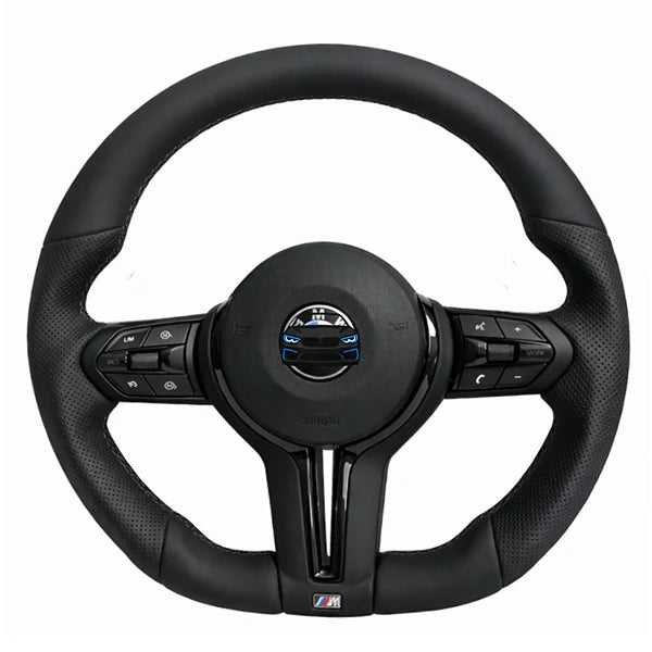 F-Series Flat Steering Wheel Black Plug & Play