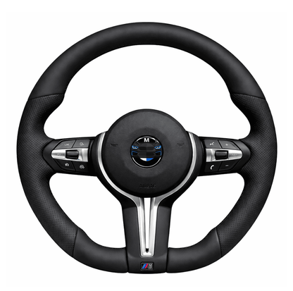 F-Series Flat Steering Wheel Silver Plug & Play
