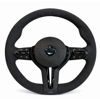 F-Series Round Steering Wheel Alcantara Plug & Play