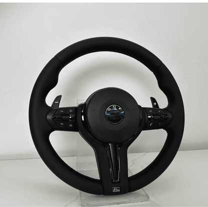 F-Series Round Steering Wheel Black Plug & Play