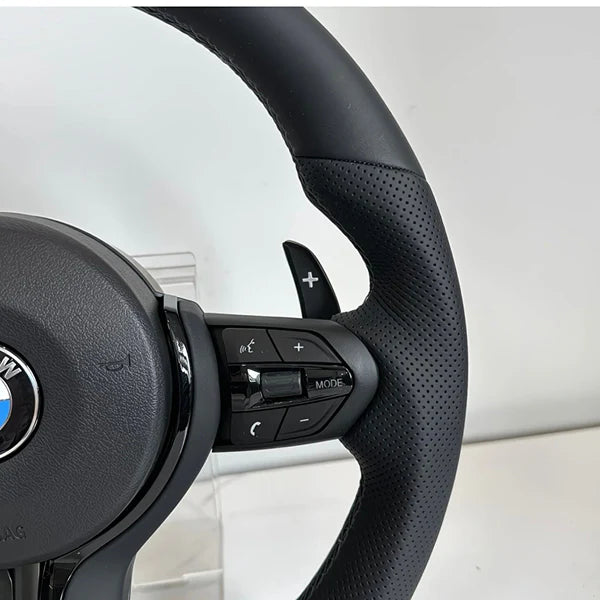 F-Series Flat Steering Wheel Black Plug & Play