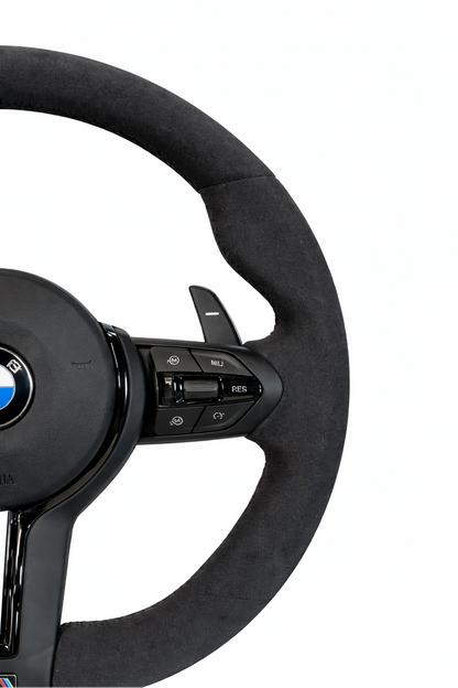 F-Series Round Steering Wheel Alcantara Plug & Play