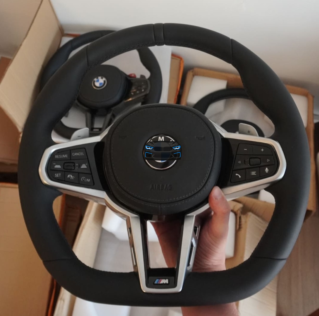 G-Series Steering Wheel Silver Plug & Play