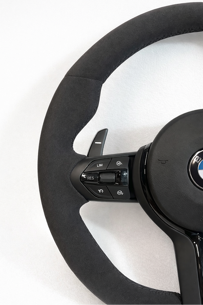 F-Series Round Steering Wheel Alcantara Plug & Play